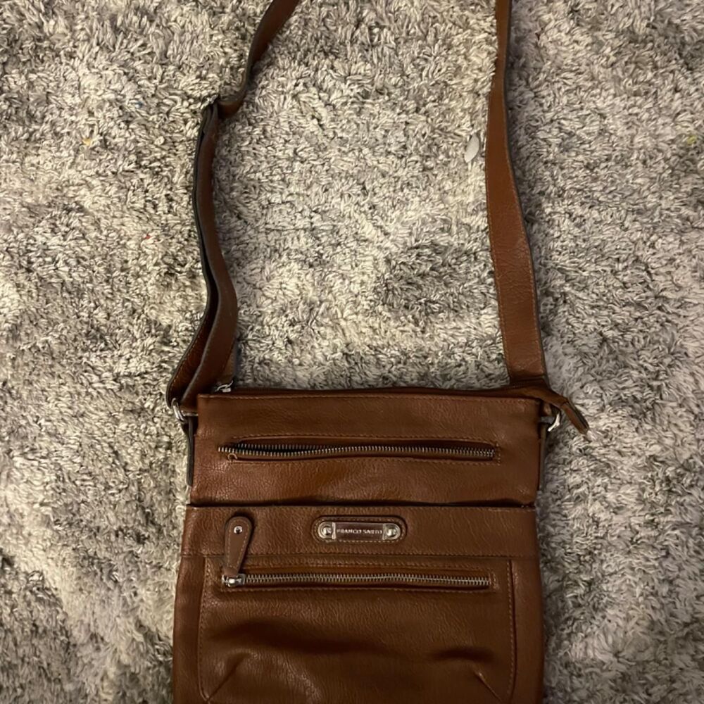Women's Brown vegan leather Bag